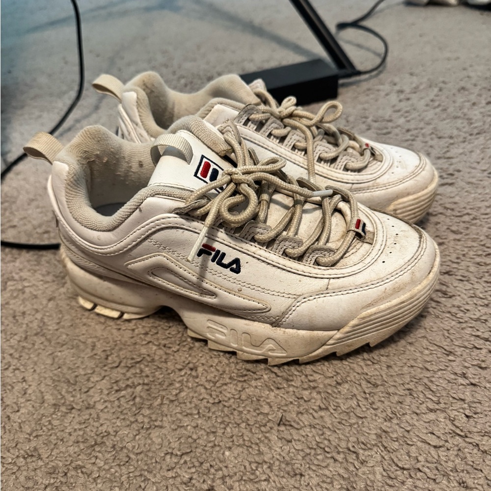 Fila Off-White Chunky Sneakers